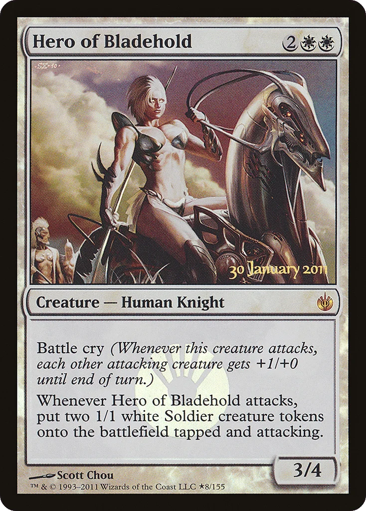 Hero of Bladehold · Mirrodin Besieged Promos