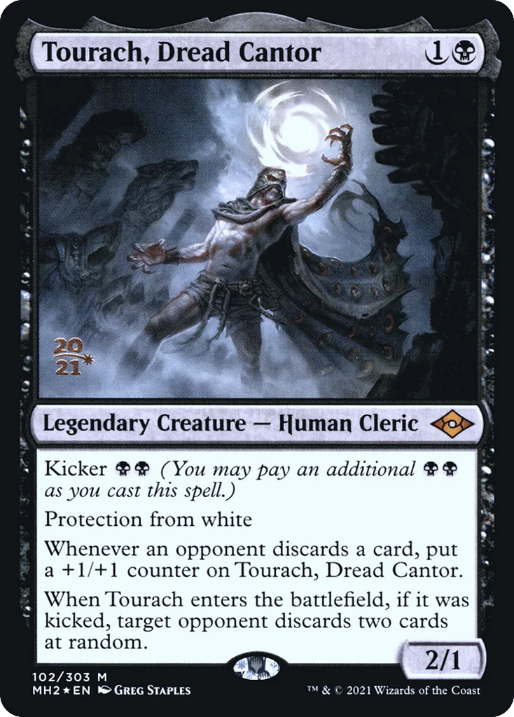 Tourach, Dread Cantor · Modern Horizons 2 Promos