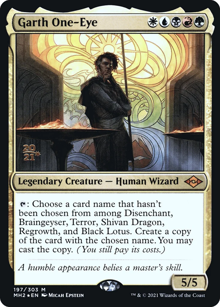 Garth One-Eye · Modern Horizons 2 Promos