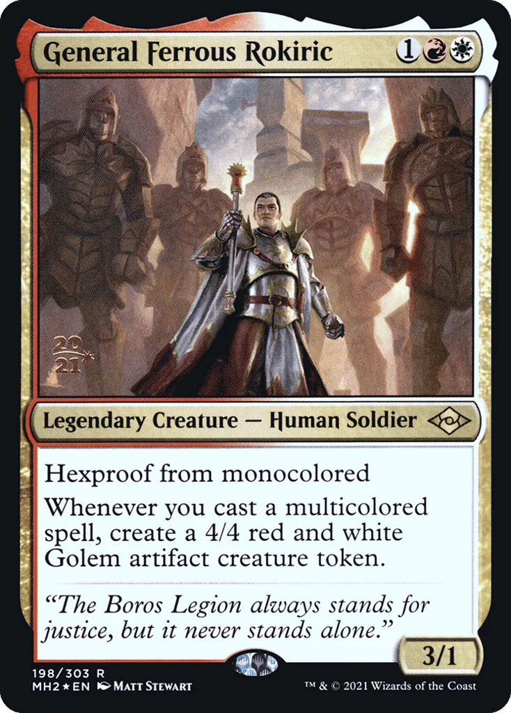 General Ferrous Rokiric · Modern Horizons 2 Promos