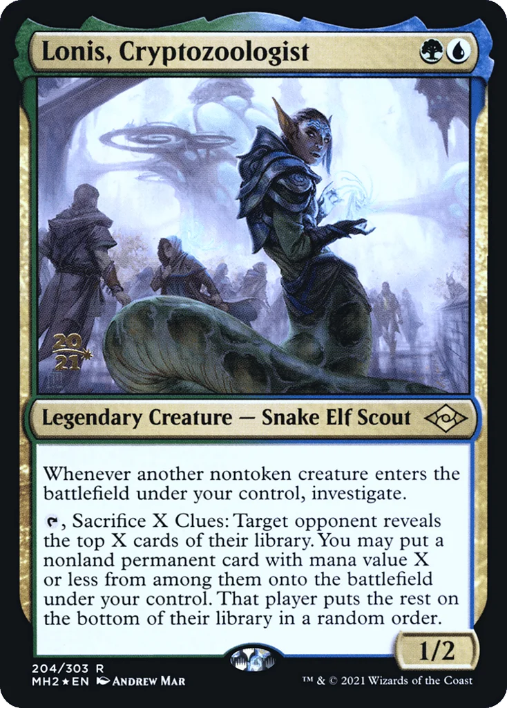 Lonis, Cryptozoologist · Modern Horizons 2 Promos