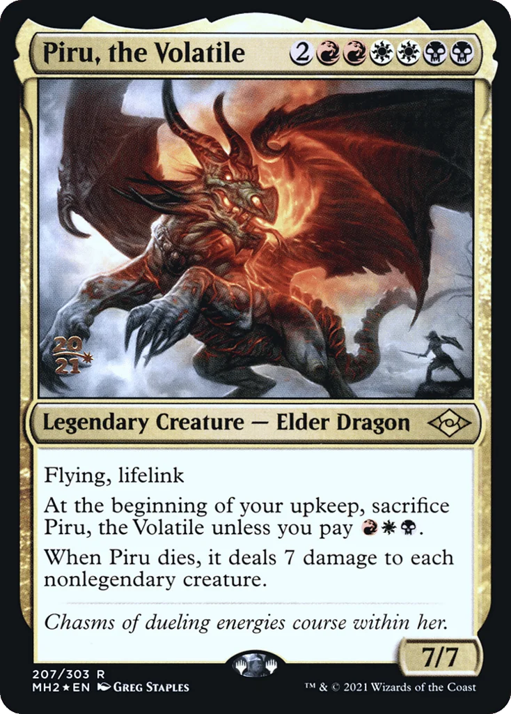Piru, the Volatile · Modern Horizons 2 Promos