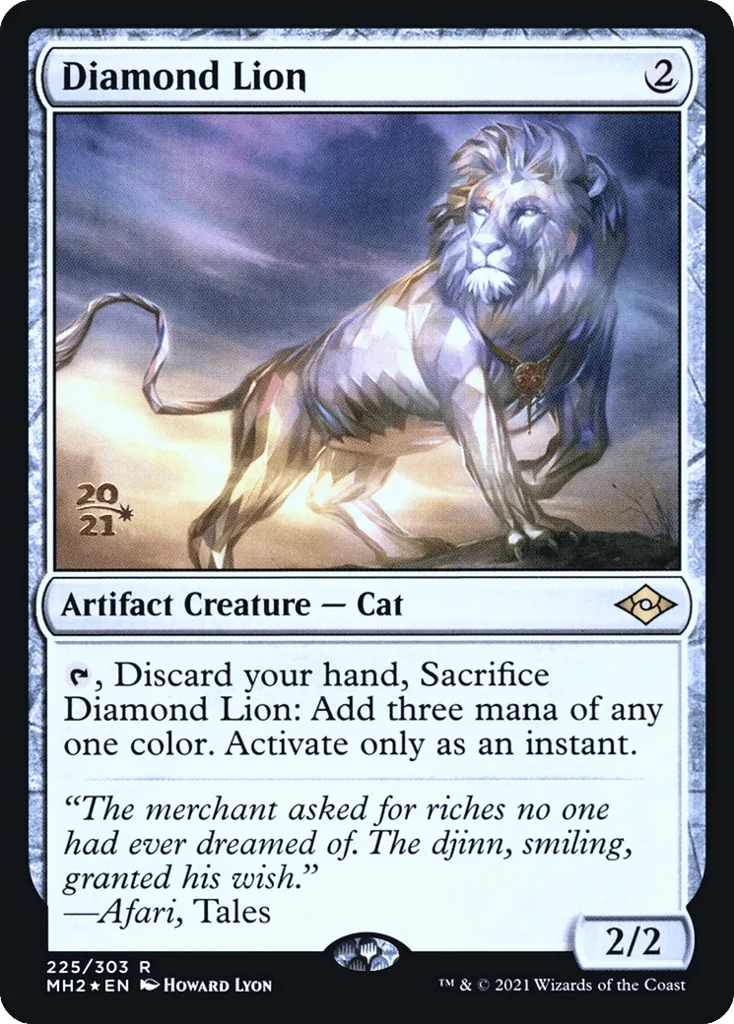 Diamond Lion · Modern Horizons 2 Promos