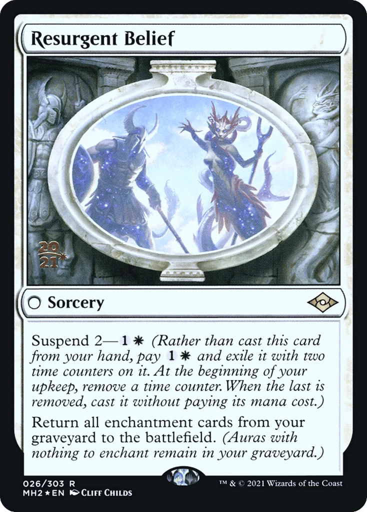 Resurgent Belief · Modern Horizons 2 Promos