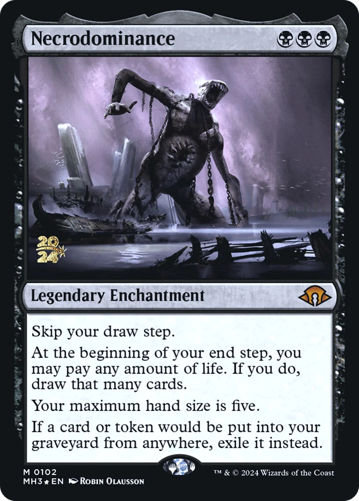 Necrodominance · Modern Horizons 3 Promos