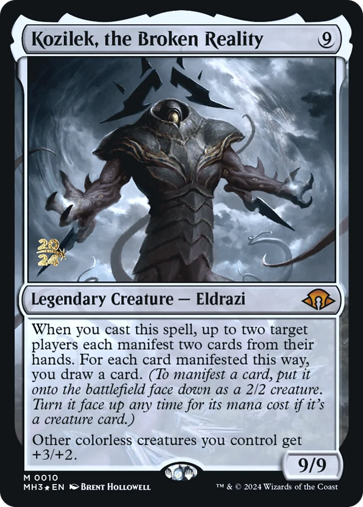 Kozilek, the Broken Reality · Modern Horizons 3 Promos