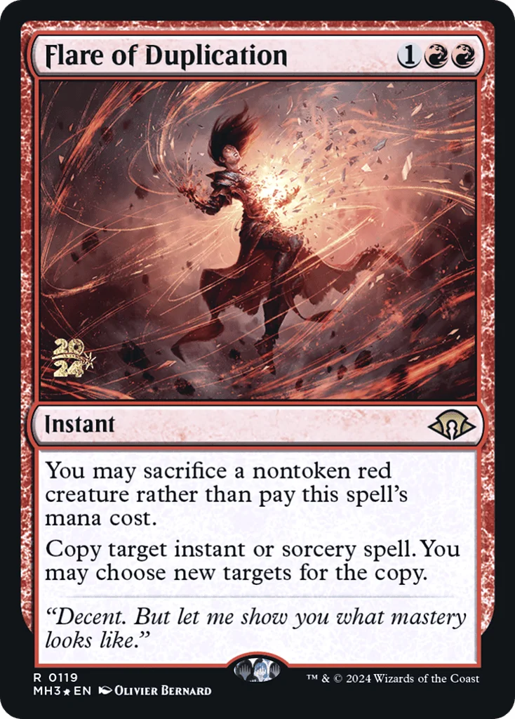 Flare of Duplication · Modern Horizons 3 Promos