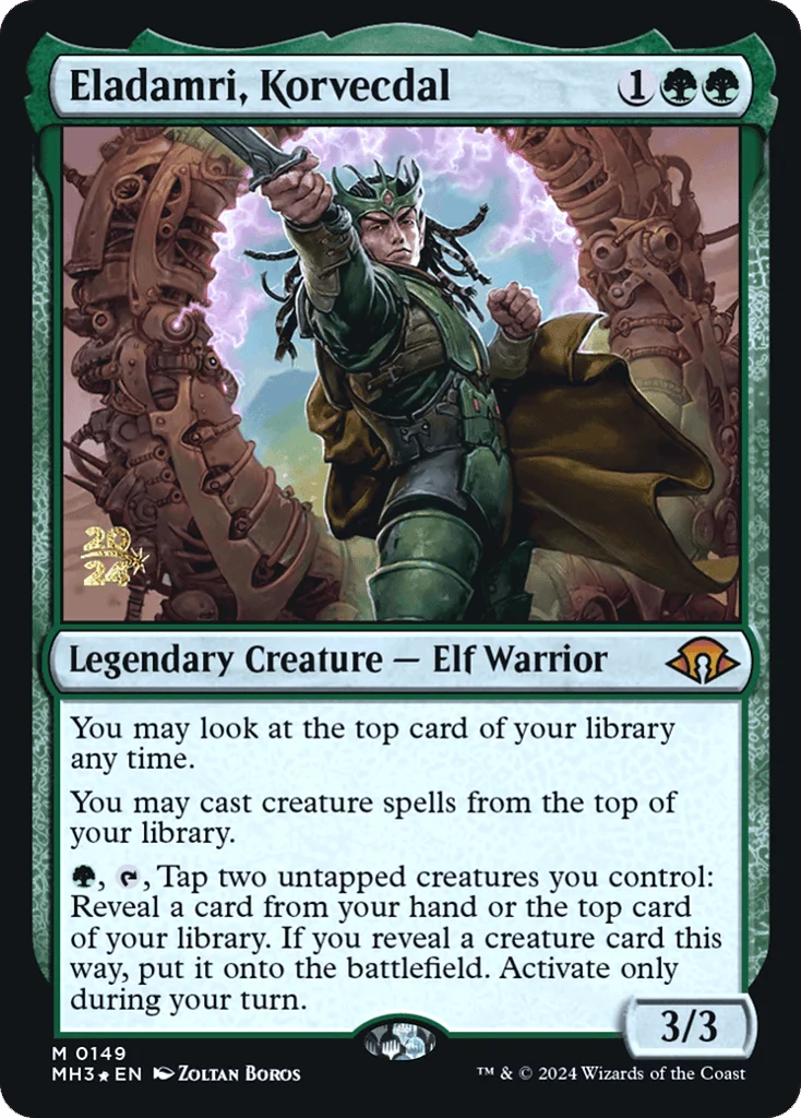 Eladamri, Korvecdal · Modern Horizons 3 Promos