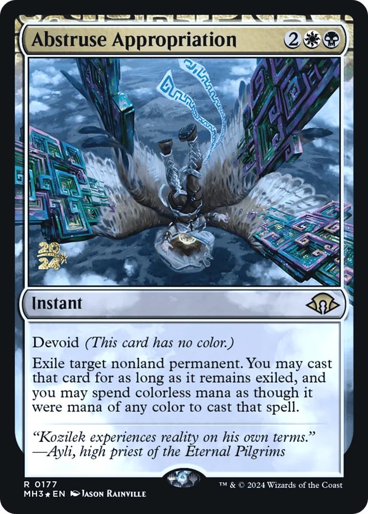 Abstruse Appropriation · Modern Horizons 3 Promos