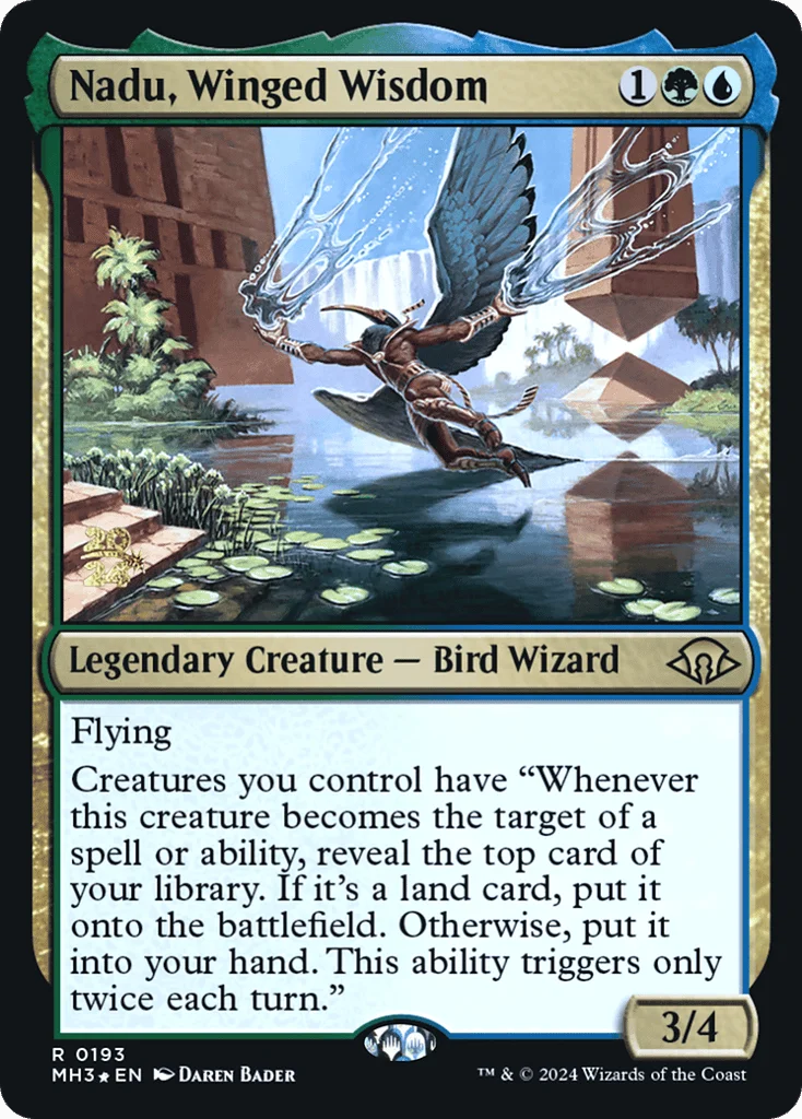 Nadu, Winged Wisdom · Modern Horizons 3 Promos