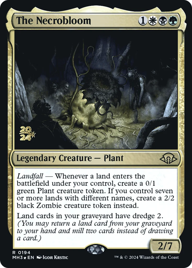 The Necrobloom · Modern Horizons 3 Promos
