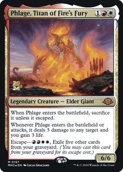 Phlage, Titan of Fire's Fury