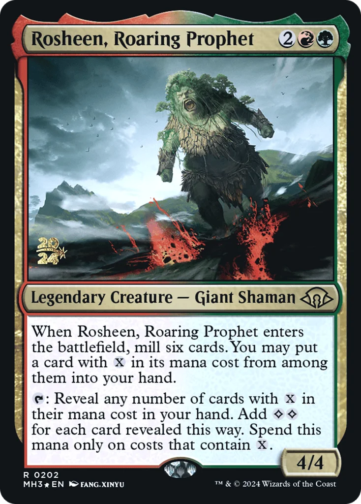 Rosheen, Roaring Prophet · Modern Horizons 3 Promos