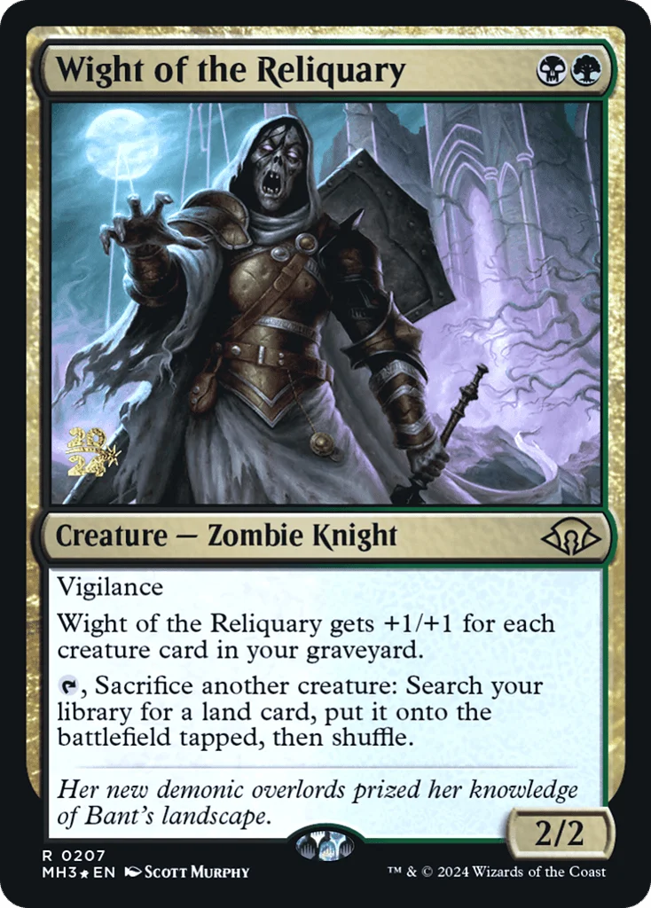 Wight of the Reliquary · Modern Horizons 3 Promos