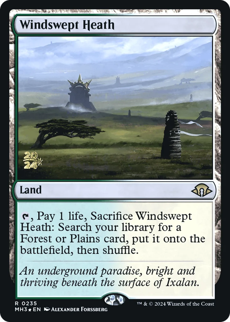 Windswept Heath · Modern Horizons 3 Promos