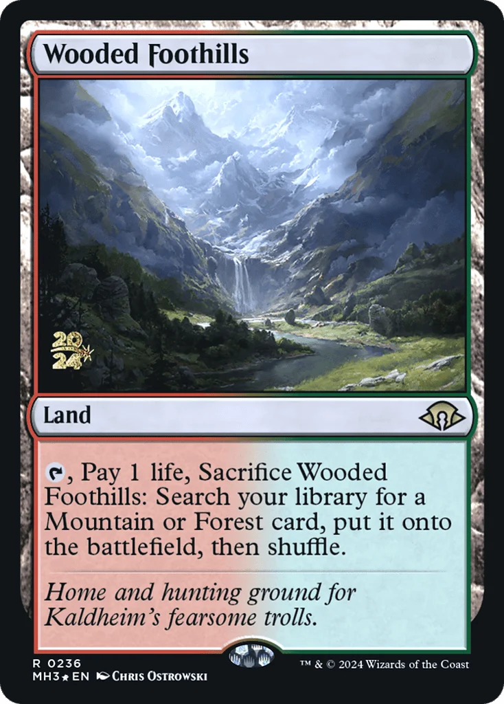 Wooded Foothills · Modern Horizons 3 Promos
