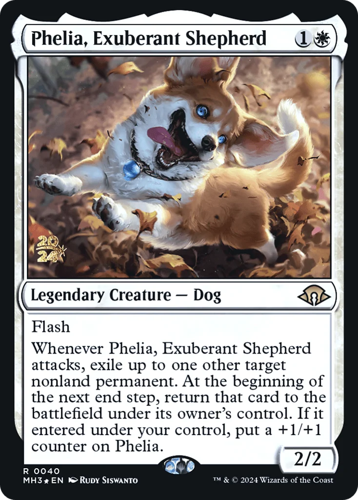 Phelia, Exuberant Shepherd · Modern Horizons 3 Promos