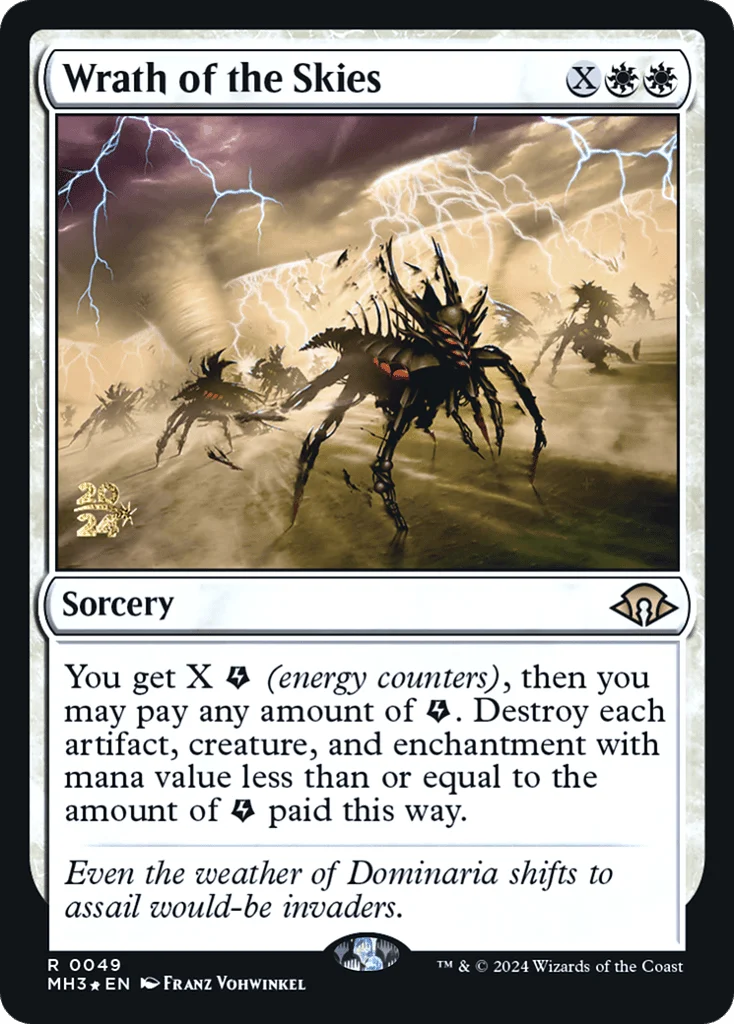 Wrath of the Skies · Modern Horizons 3 Promos