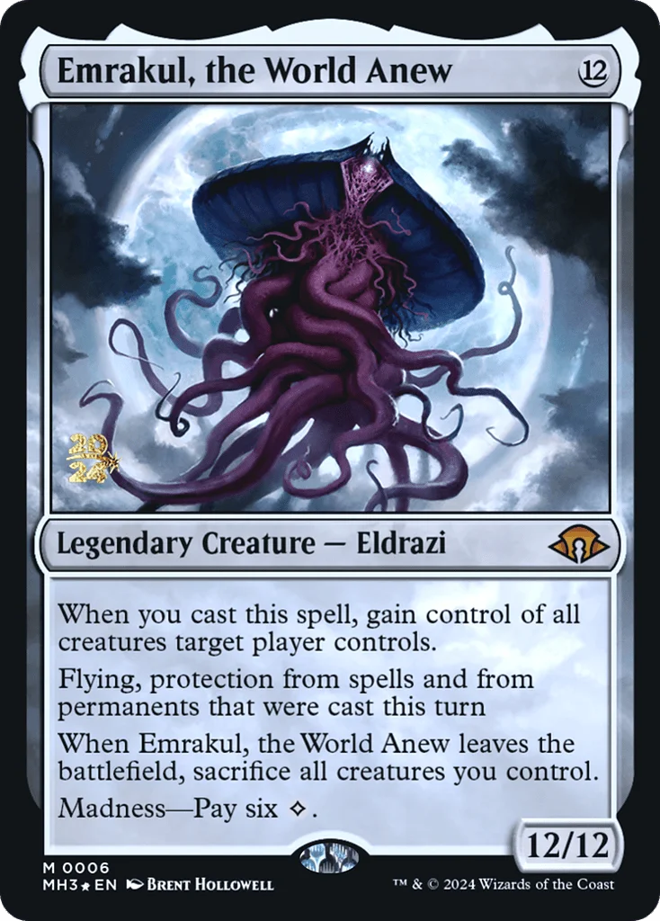 Emrakul, the World Anew · Modern Horizons 3 Promos