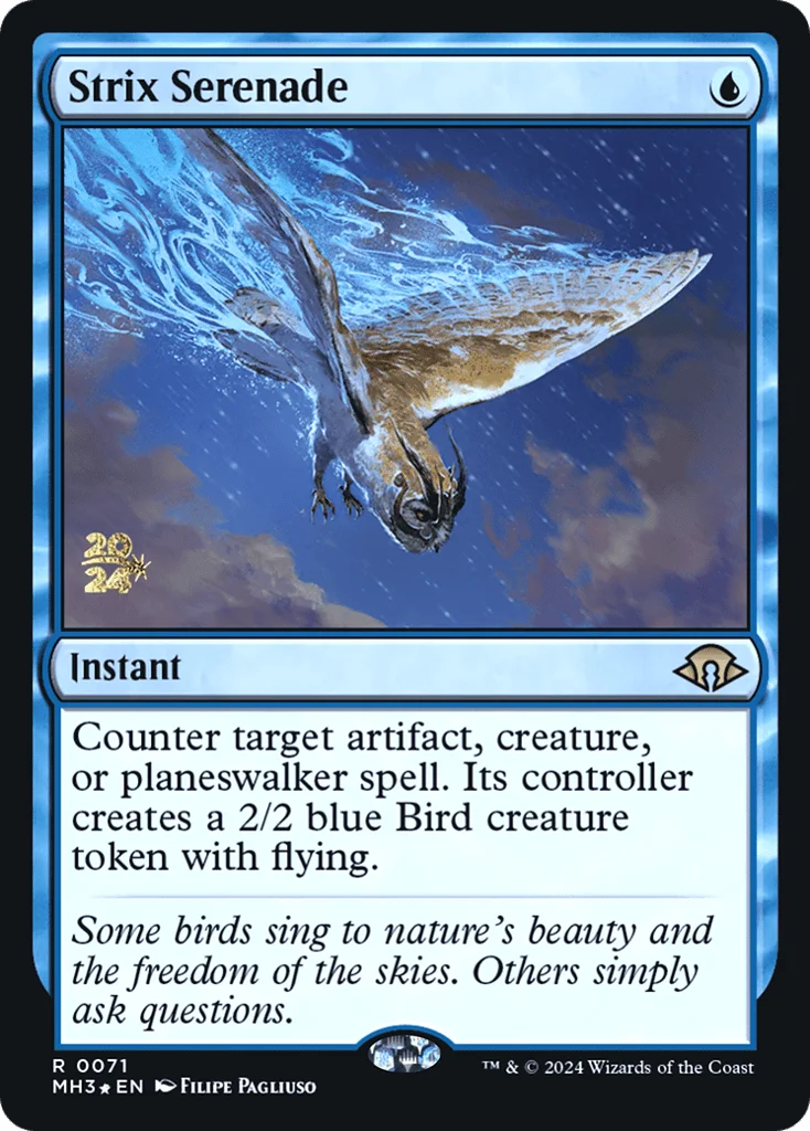 Strix Serenade · Modern Horizons 3 Promos