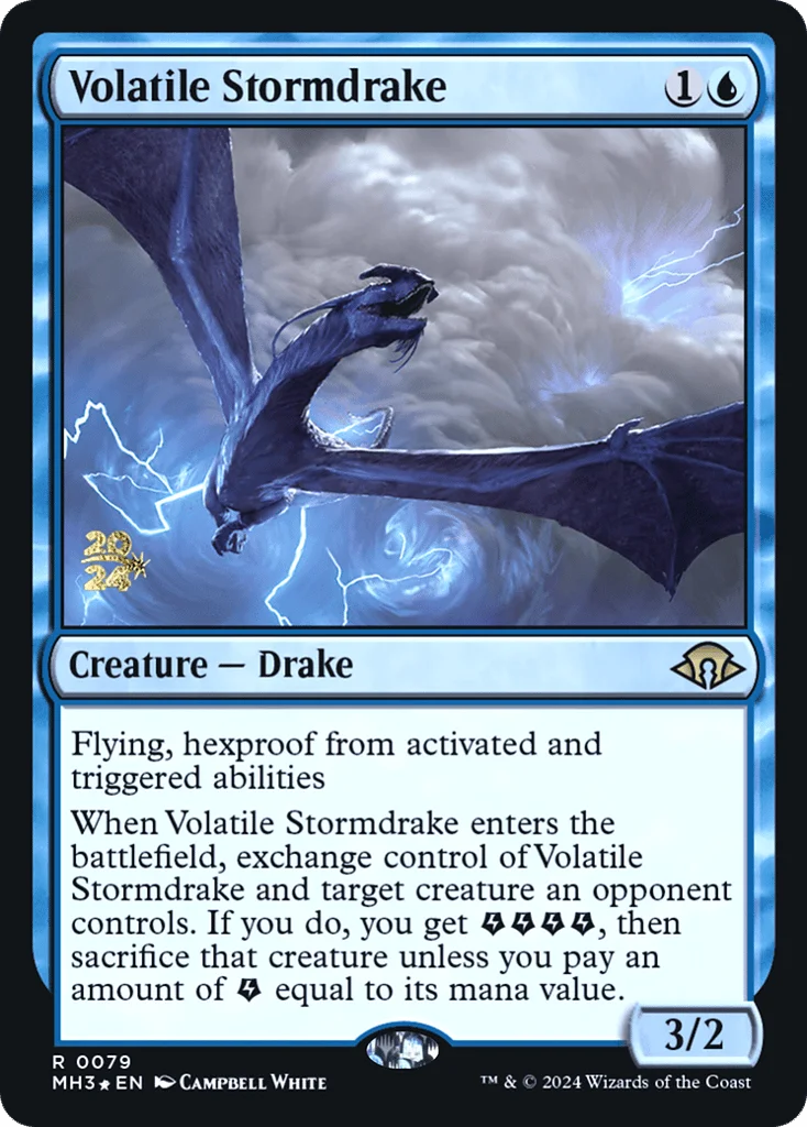 Volatile Stormdrake · Modern Horizons 3 Promos