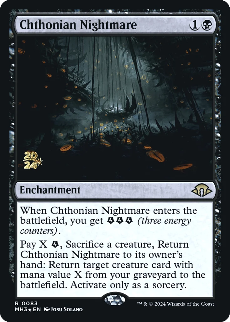 Chthonian Nightmare · Modern Horizons 3 Promos