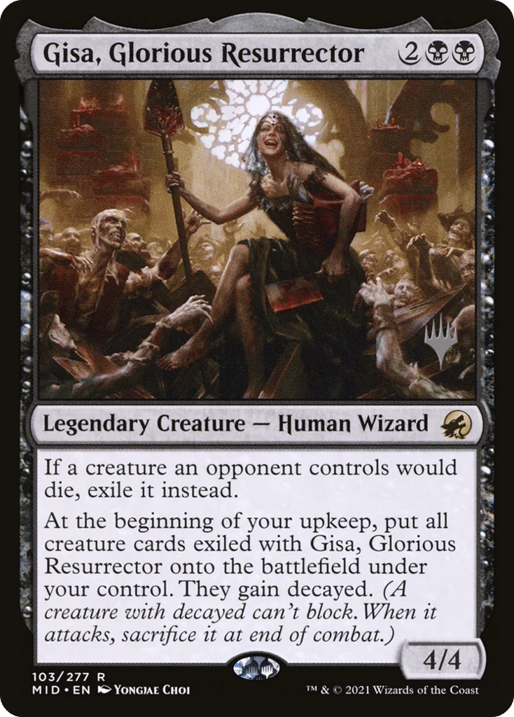 Gisa, Glorious Resurrector · Innistrad: Midnight Hunt Promos