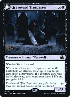 Graveyard Trespasser // Graveyard Glutton