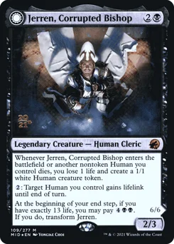 Jerren, Corrupted Bishop // Ormendahl, the Corrupter