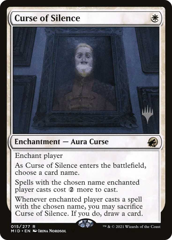 Curse of Silence · Innistrad: Midnight Hunt Promos