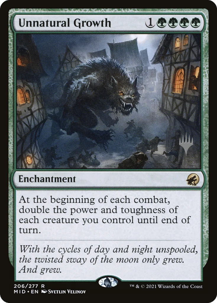 Unnatural Growth · Innistrad: Midnight Hunt Promos