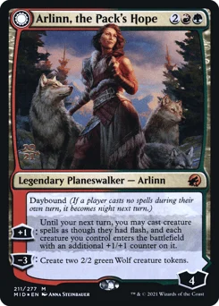 Arlinn, the Pack's Hope // Arlinn, the Moon's Fury