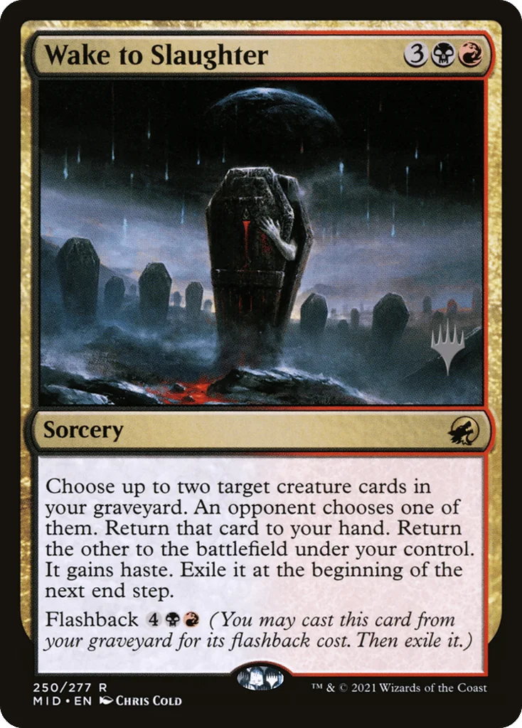 Wake to Slaughter · Innistrad: Midnight Hunt Promos