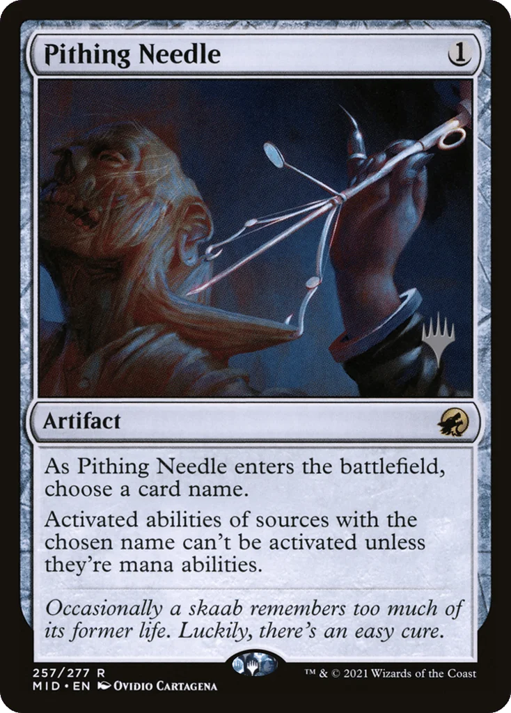 Pithing Needle · Innistrad: Midnight Hunt Promos