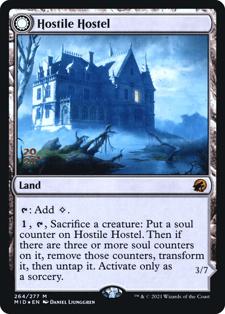Hostile Hostel // Creeping Inn · Innistrad: Midnight Hunt Promos