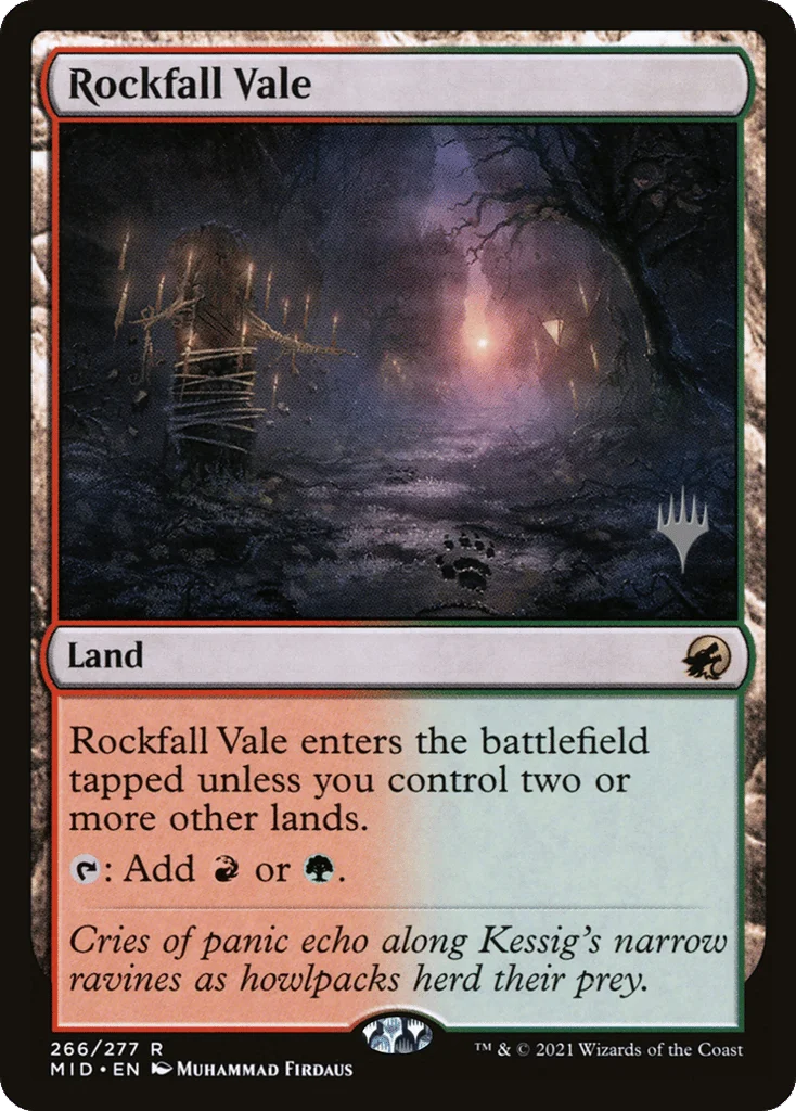Rockfall Vale · Innistrad: Midnight Hunt Promos