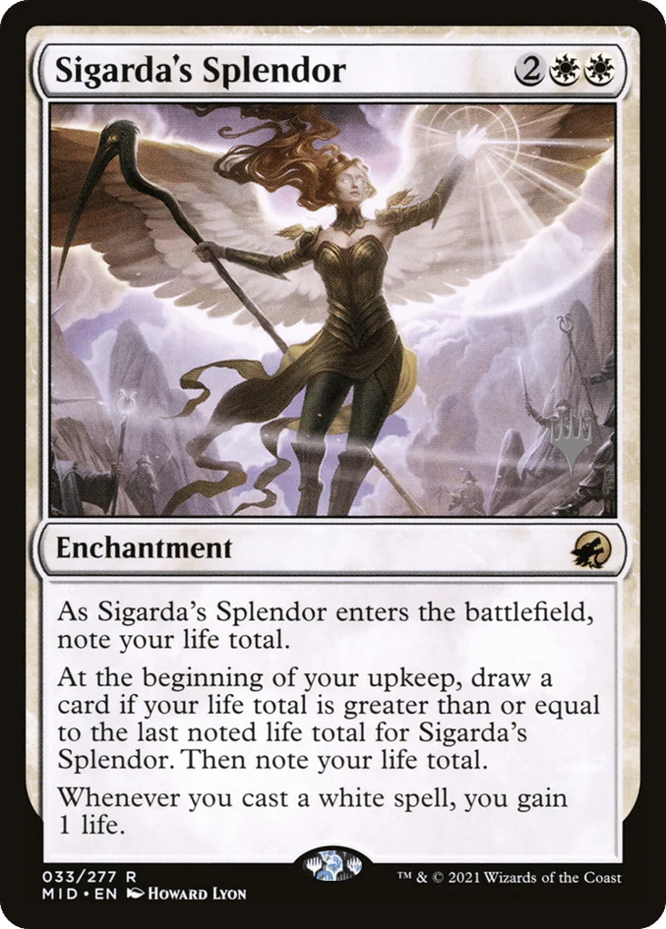 Sigarda's Splendor · Innistrad: Midnight Hunt Promos