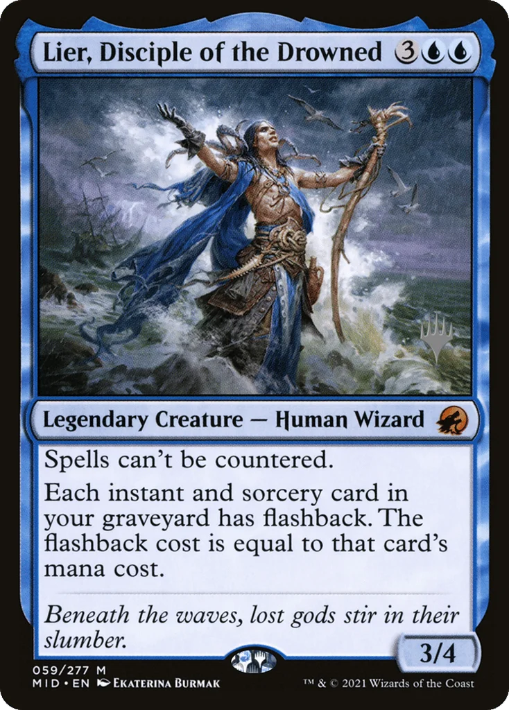 Lier, Disciple of the Drowned · Innistrad: Midnight Hunt Promos