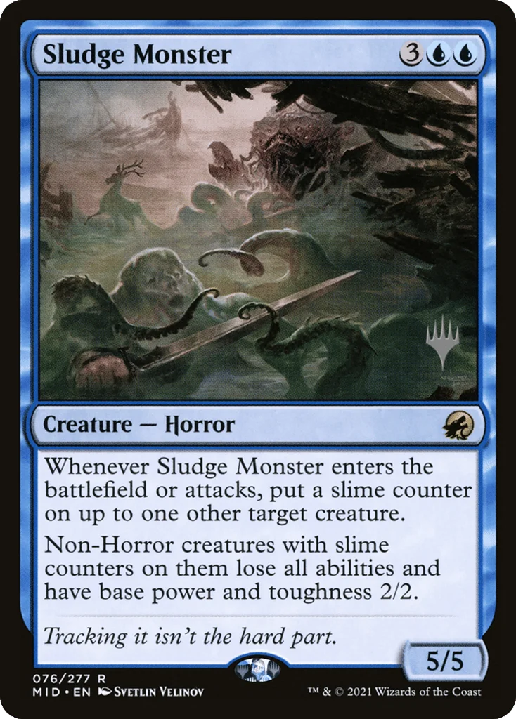 Sludge Monster · Innistrad: Midnight Hunt Promos