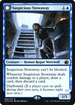Suspicious Stowaway // Seafaring Werewolf
