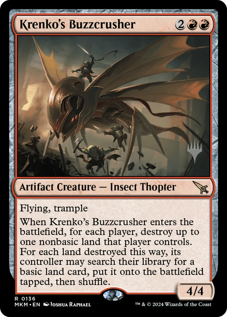 Krenko's Buzzcrusher · Murders at Karlov Manor Promos