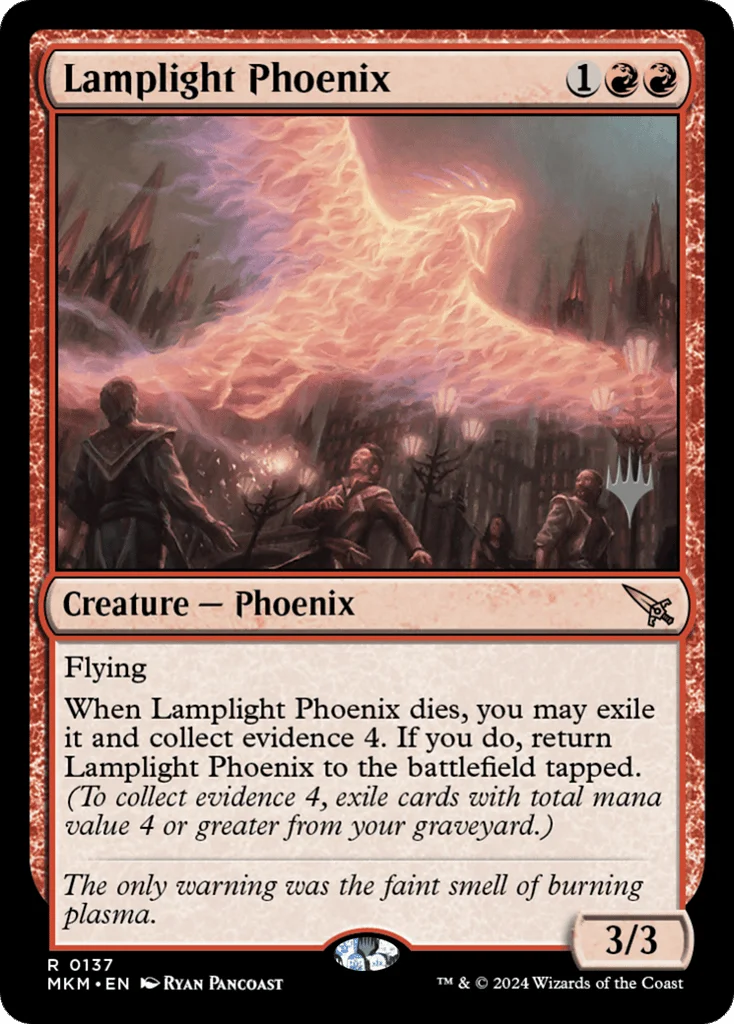 Lamplight Phoenix · Murders at Karlov Manor Promos