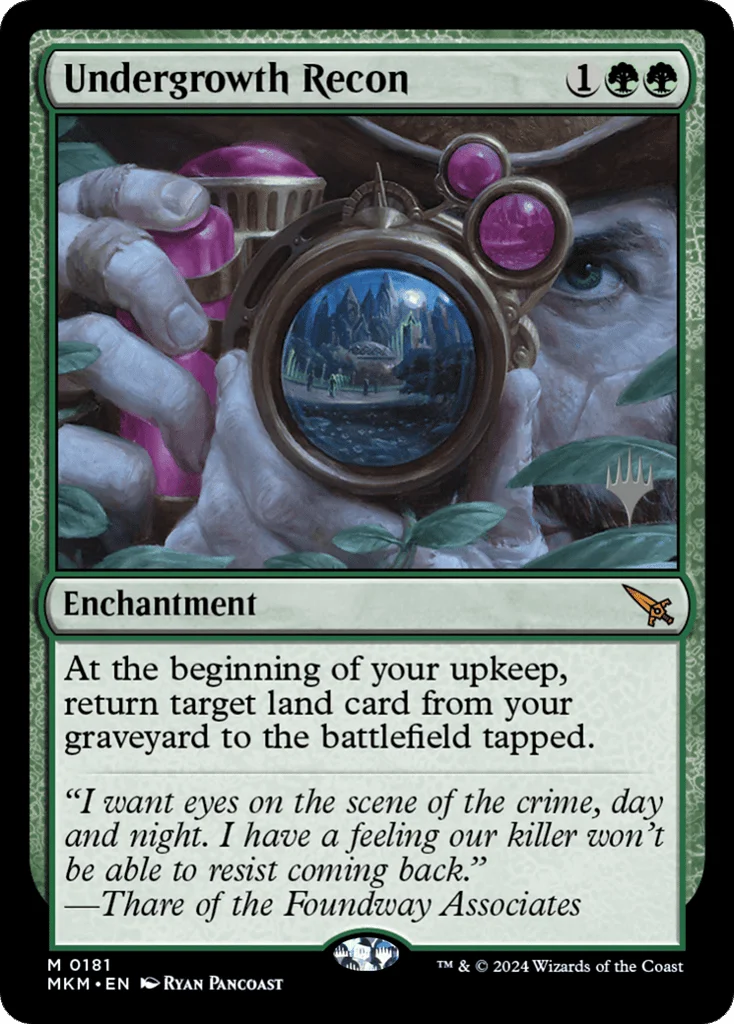 Undergrowth Recon · Murders at Karlov Manor Promos