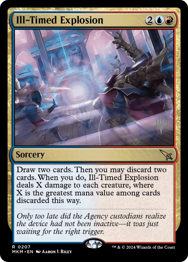 Ill-Timed Explosion · Murders at Karlov Manor Promos