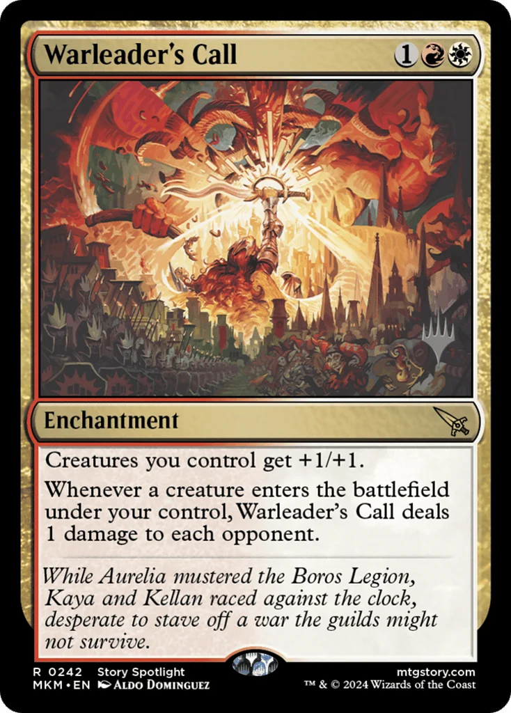 Warleader's Call · Murders at Karlov Manor Promos