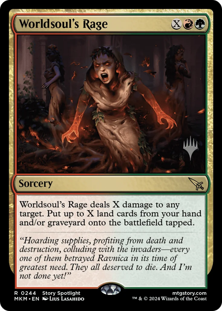 Worldsoul's Rage · Murders at Karlov Manor Promos