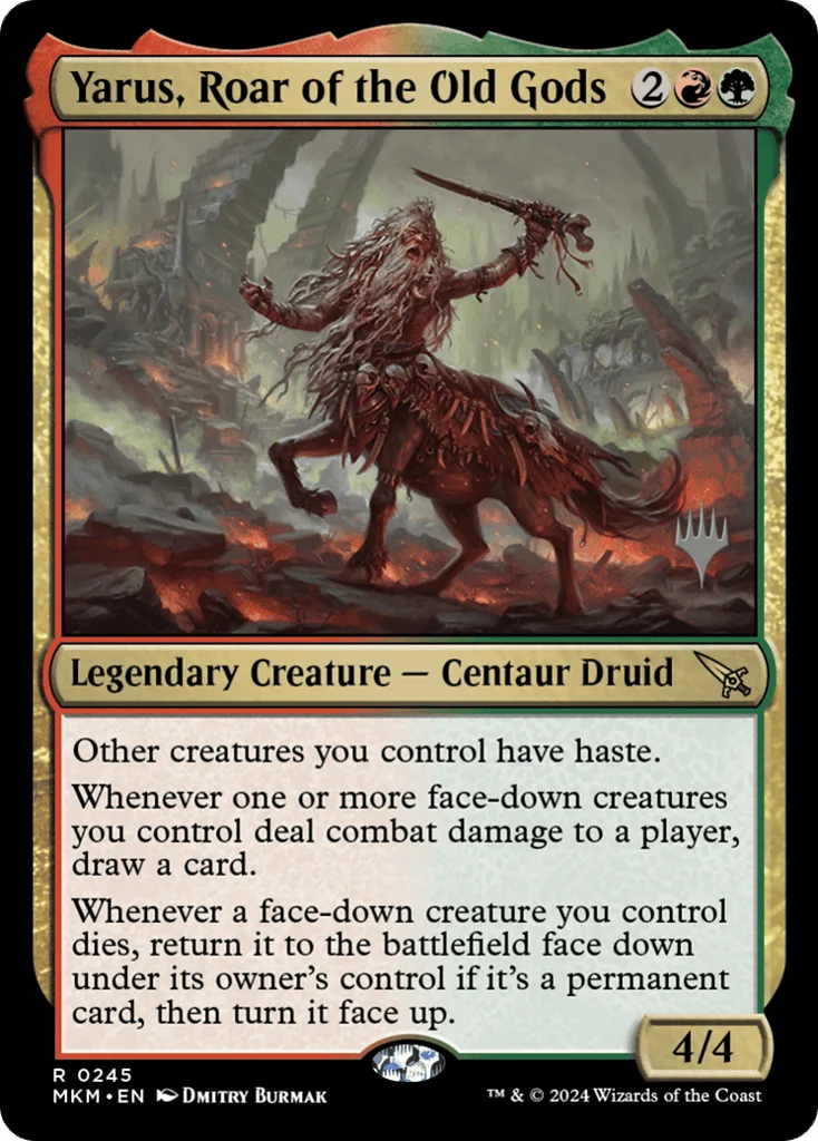 Yarus, Roar of the Old Gods · Murders at Karlov Manor Promos