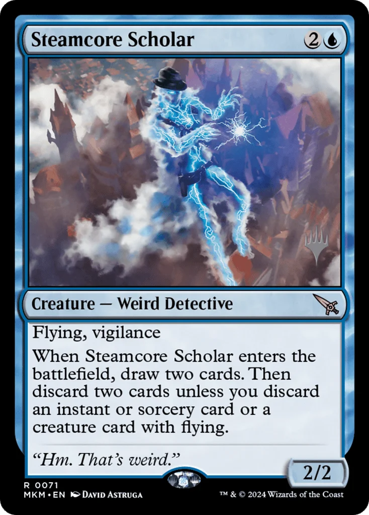 Steamcore Scholar · Murders at Karlov Manor Promos