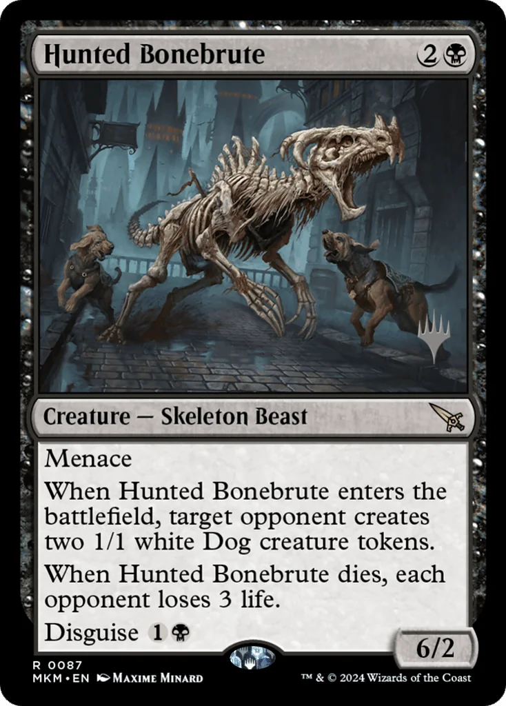 Hunted Bonebrute · Murders at Karlov Manor Promos