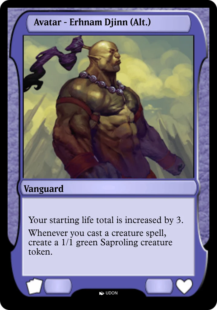 Erhnam Djinn Avatar · Magic Online Avatars